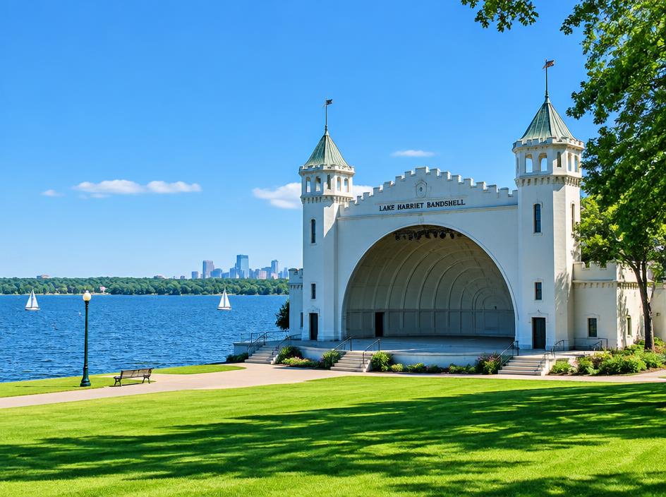 Lake Harriet Bandshell in Southwest Minneapolis